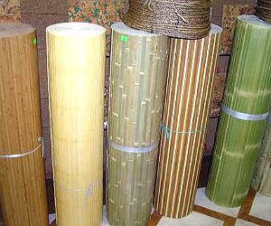 Натуральные обои из бамбука