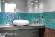 Photo of Декоративная мозаика в ванной комнате
